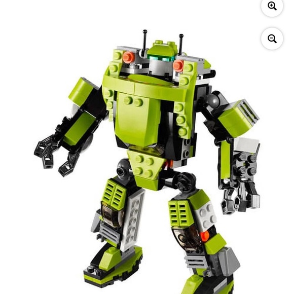 LEGO Creator 31007 Power Mech NEW! 3-in-1 Helicopter Pickup Truck Lime Green - Picture 3 of 10